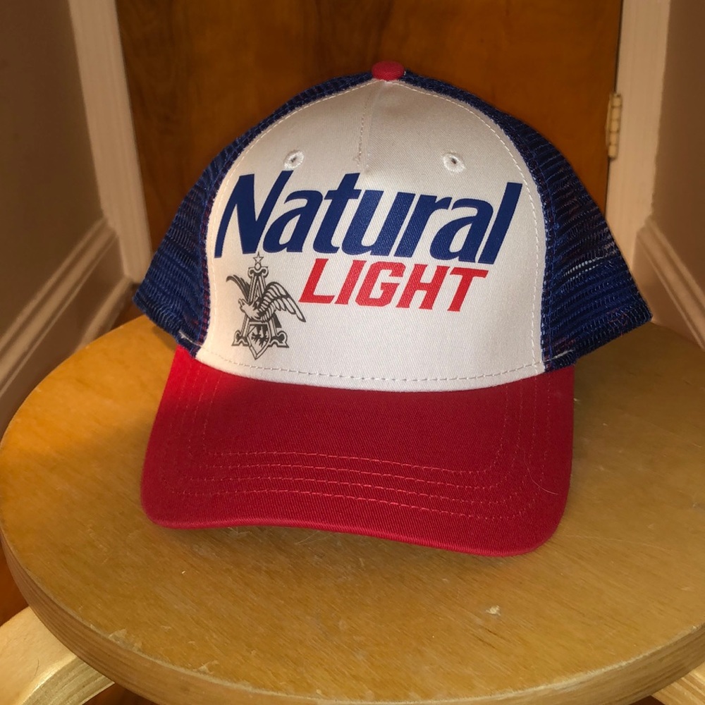 Natural (Natty) Light Trucker SnapBack Hat